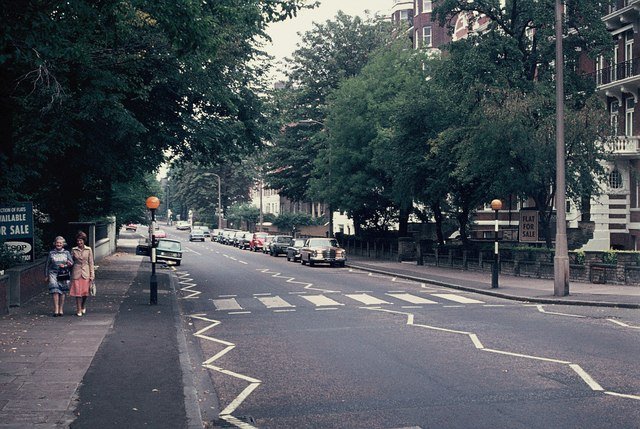 The Beatles – 'Abbey Road' (1969) (image credits: wikimedia)