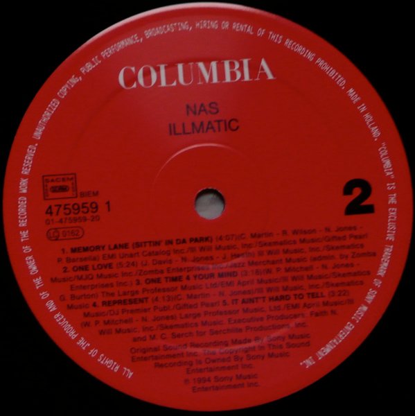 8. Illmatic – Nas (1994) (image credits: wikimedia)