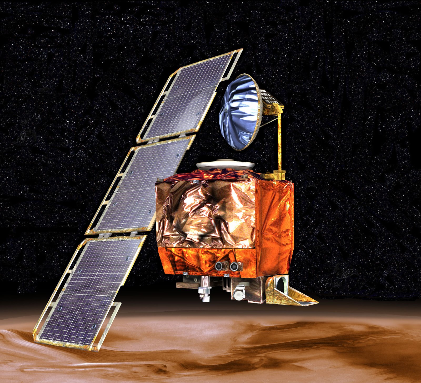 NASA’s $125 Million Mars Orbiter Lost Due to a Math Error (1999) (image credits: wikimedia)