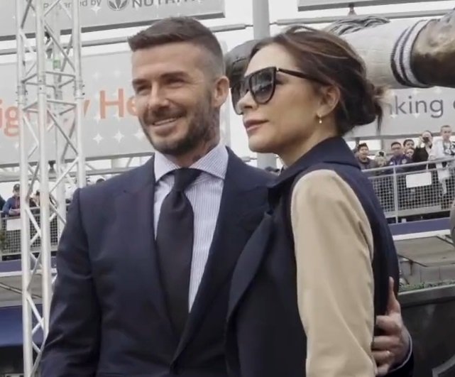 David and Victoria Beckham (image credits: wikimedia)