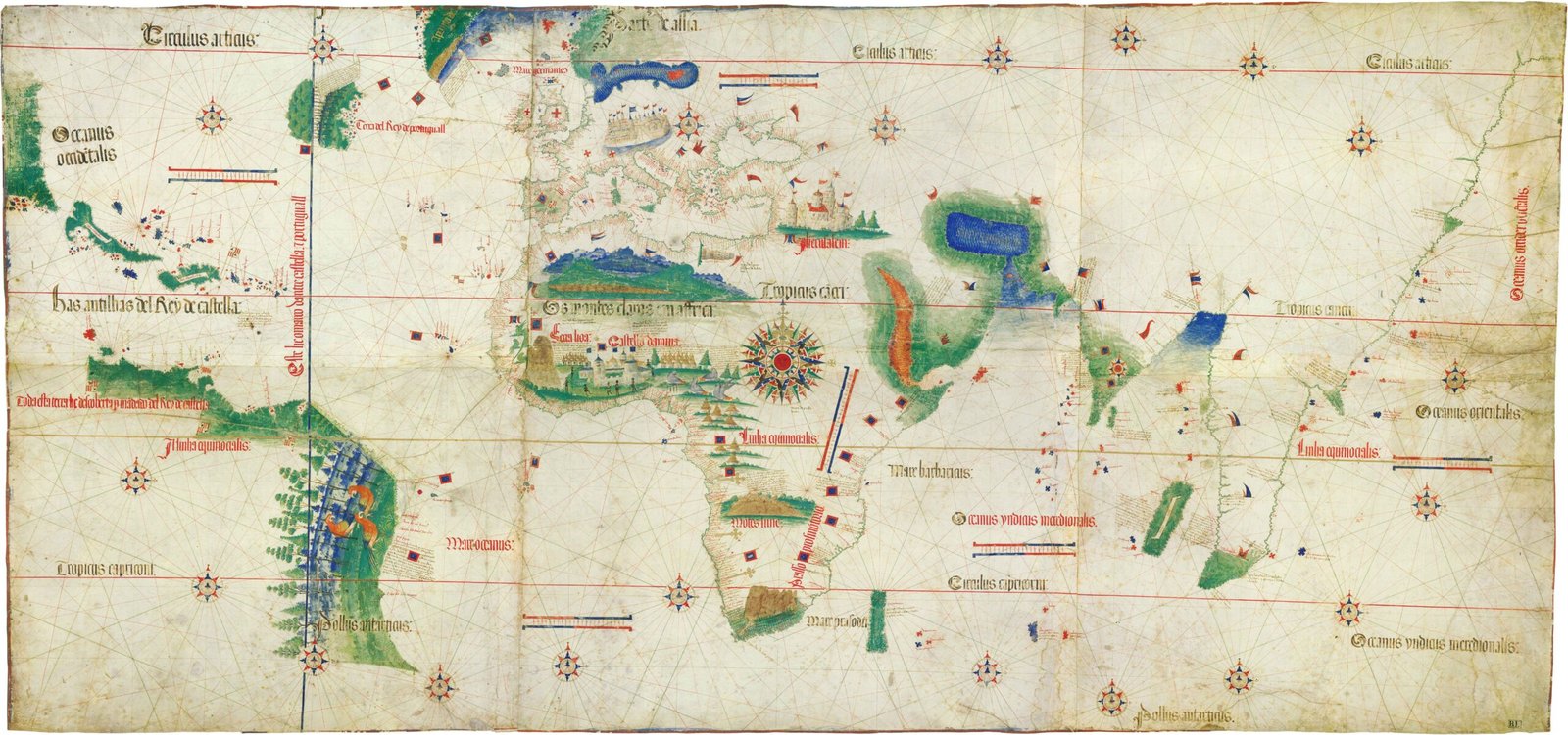 The Cantino Planisphere (1502) (image credits: wikimedia)