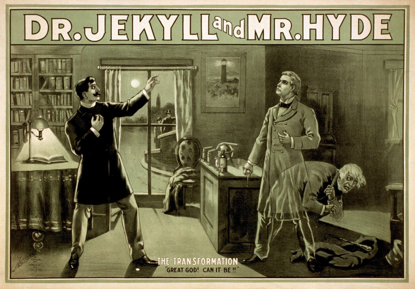 Dr. Jekyll and Mr. Hyde by Robert Louis Stevenson (image credits: wikimedia)