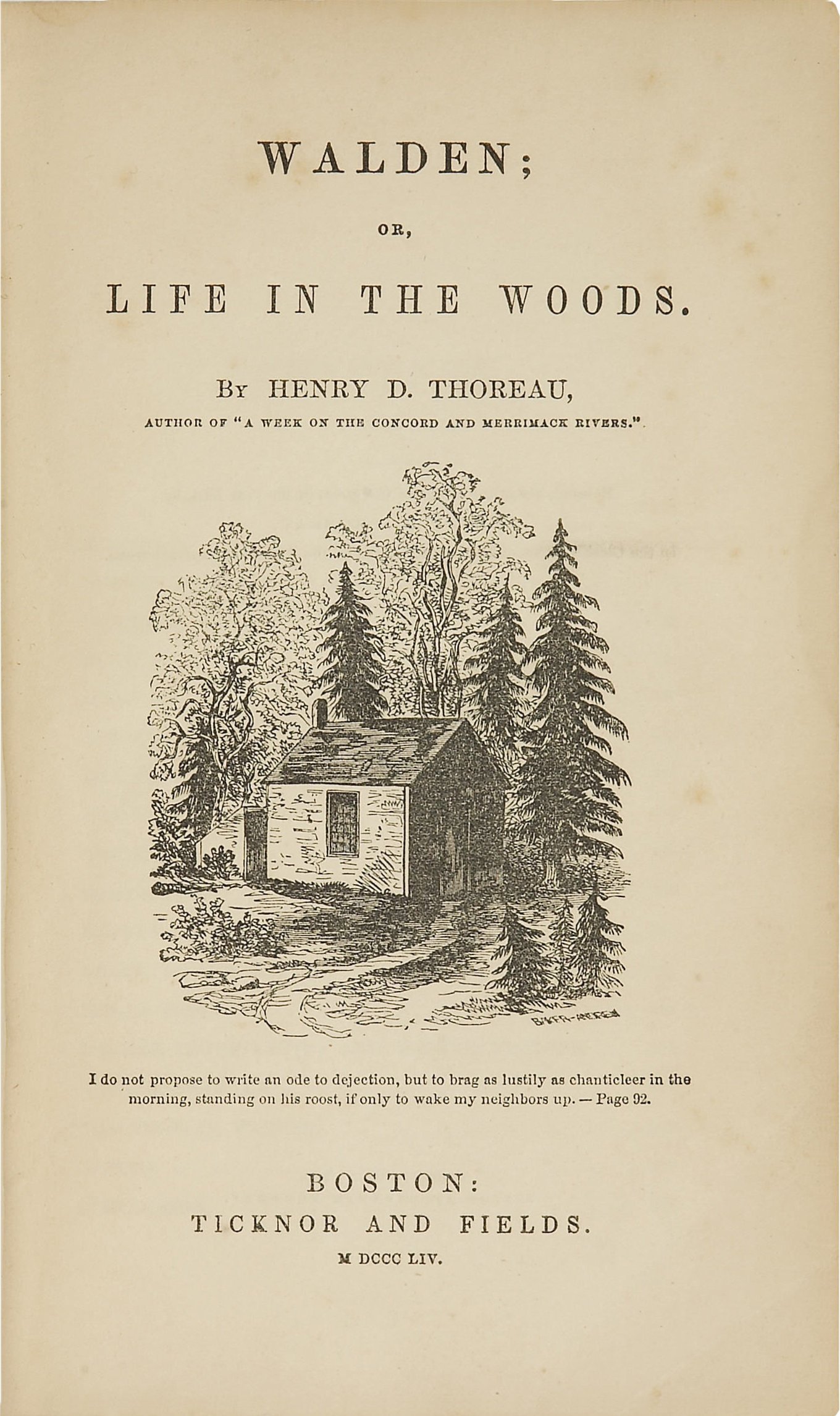 14. Walden – Henry David Thoreau (image credits: wikimedia)