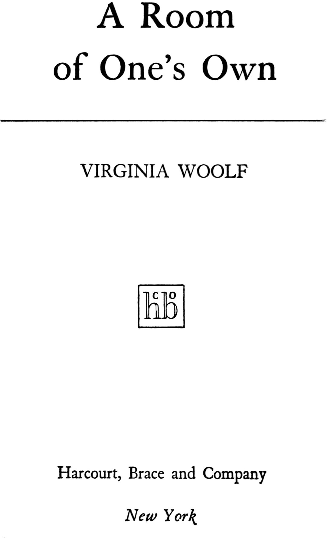 A Room of One’s Own – Virginia Woolf (image credits: wikimedia)