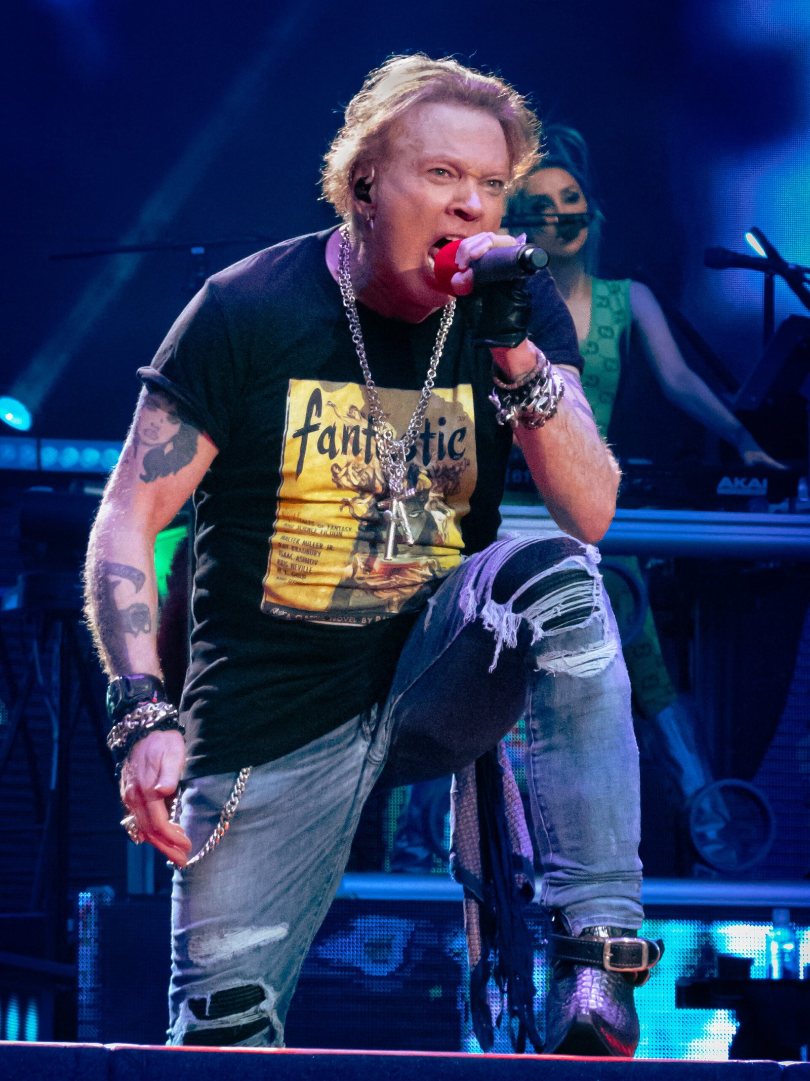 Axl Rose (Guns N’ Roses) (image credits: wikimedia)