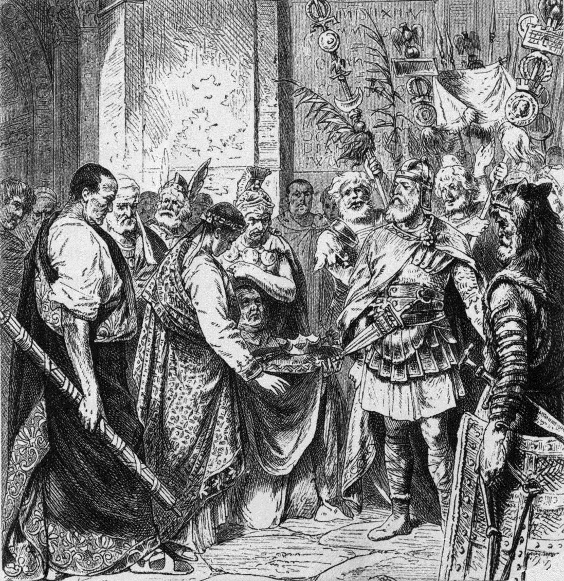 The Fall of the Roman Empire (476 AD) (image credits: wikimedia)