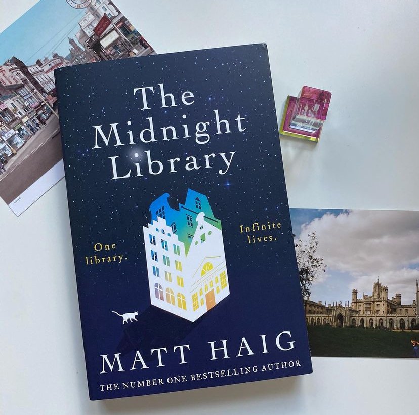 2. The Midnight Library by Matt Haig (image credits: wikimedia)