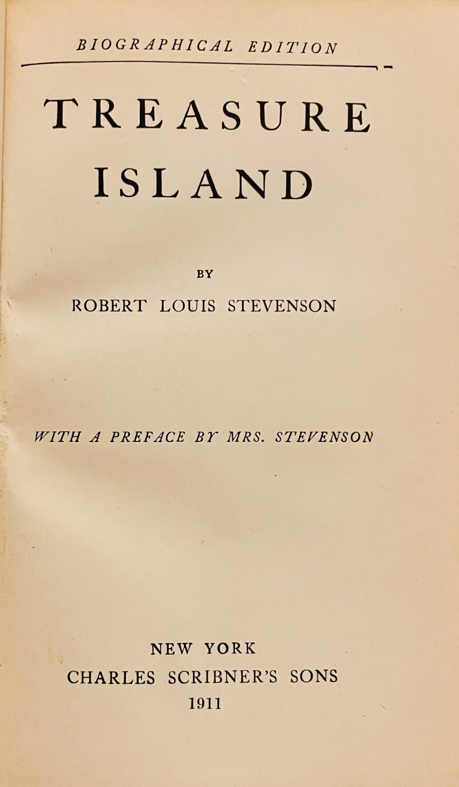 Treasure Island by Robert Louis Stevenson (image credits: wikimedia)