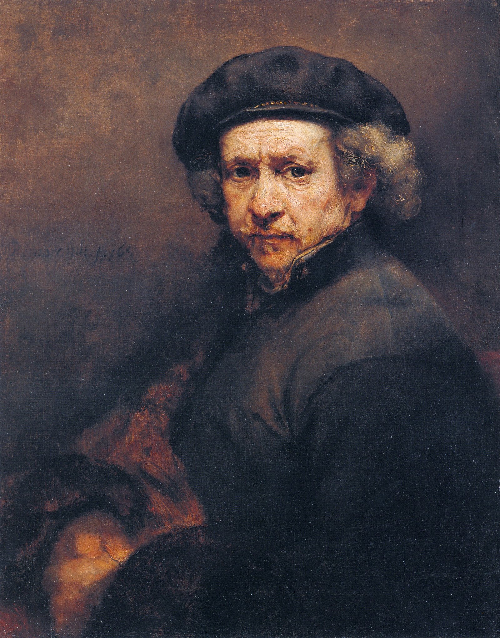 Rembrandt's Evolving Self-Portraits (image credits: wikimedia)