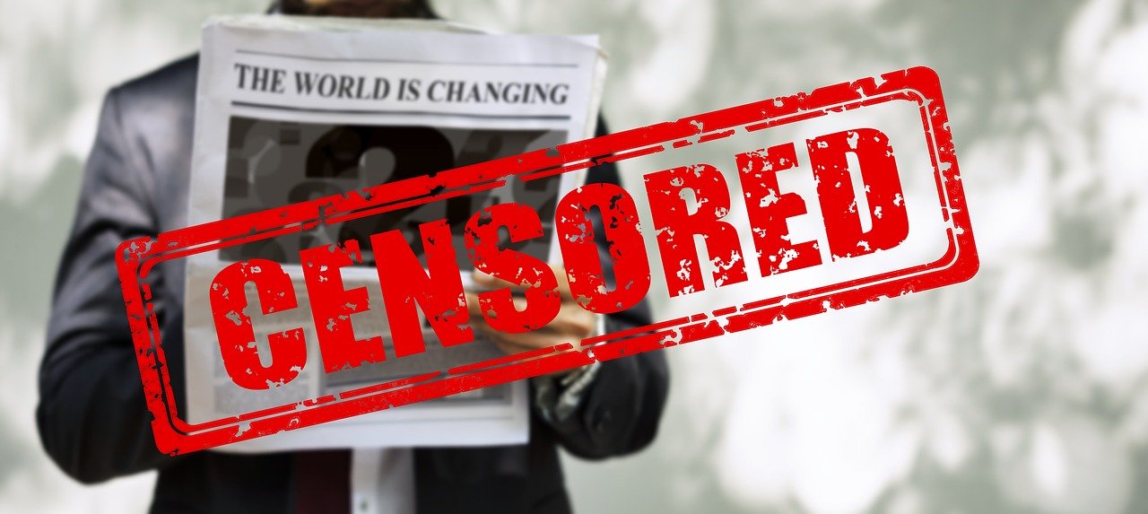Political Suppression of Information (image credits: pixabay)