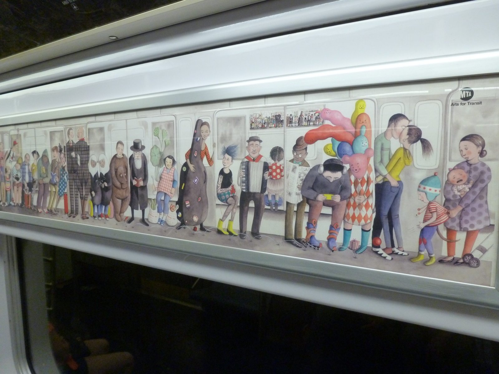 Gained Public Attention Through Subway Art (image credits: wikimedia)