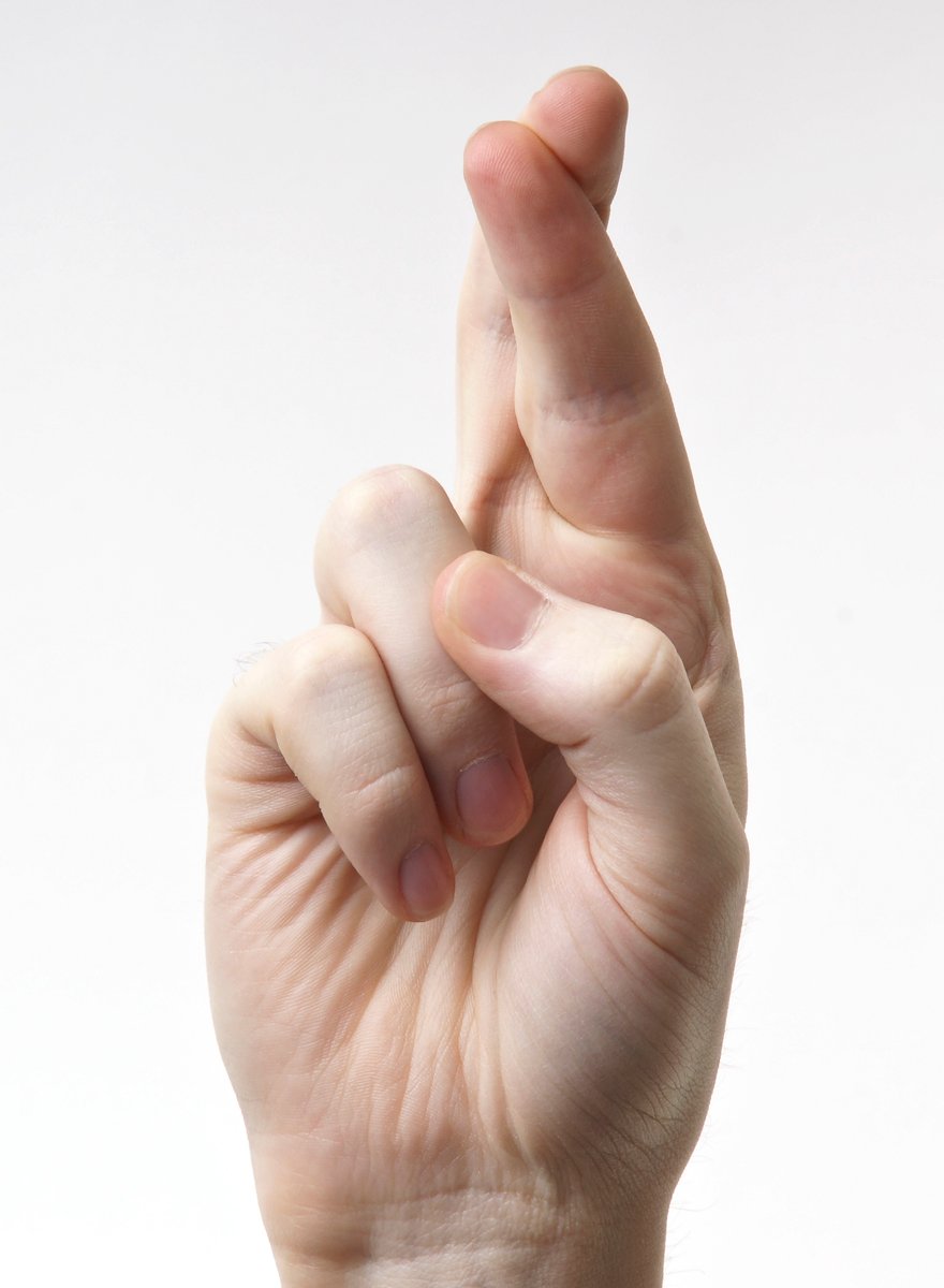 Crossing Fingers – Early Christian Gesture for Invoking Protection (image credits: wikimedia)