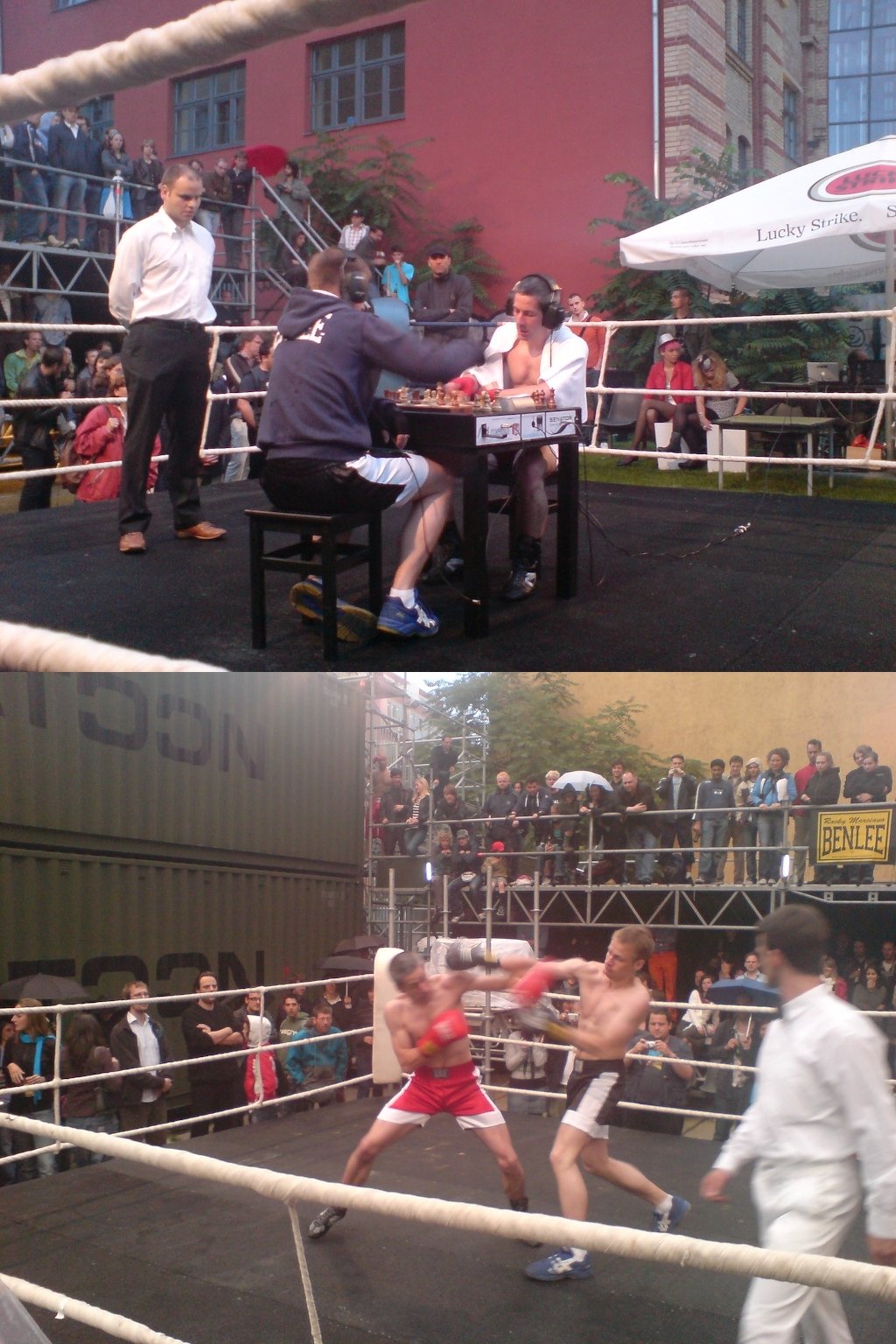 Hybrid Sports: Chess Boxing (image credits: wikimedia)
