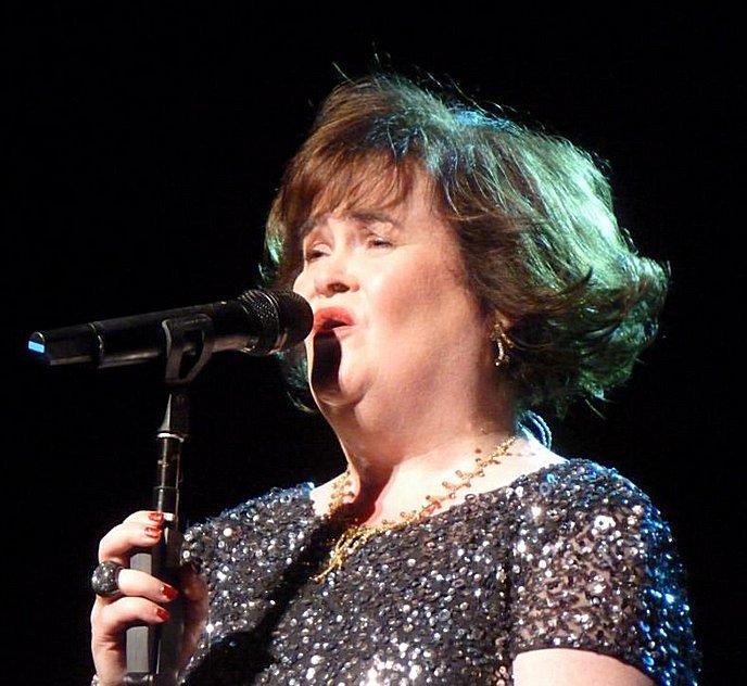 9. Susan Boyle (image credits: wikimedia)