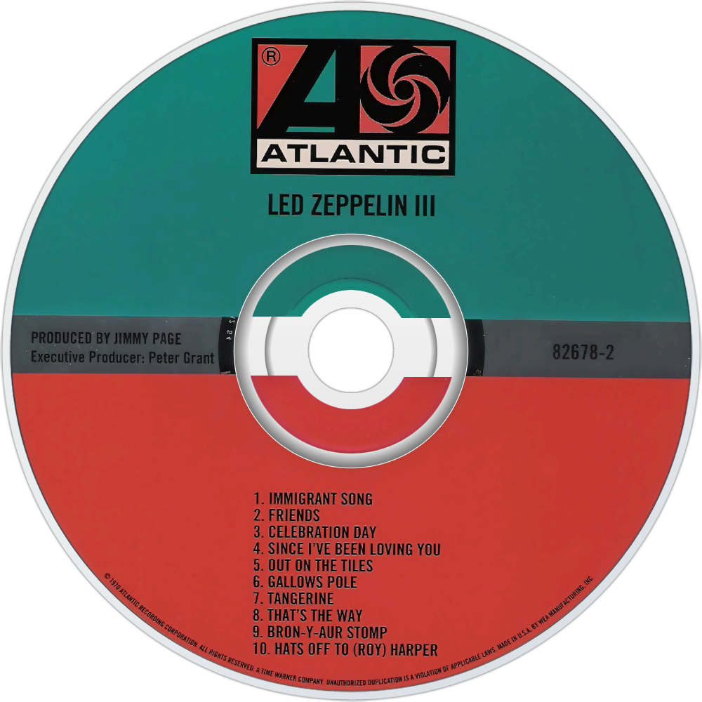 6. Led Zeppelin – Led Zeppelin III (image credits: wikimedia)