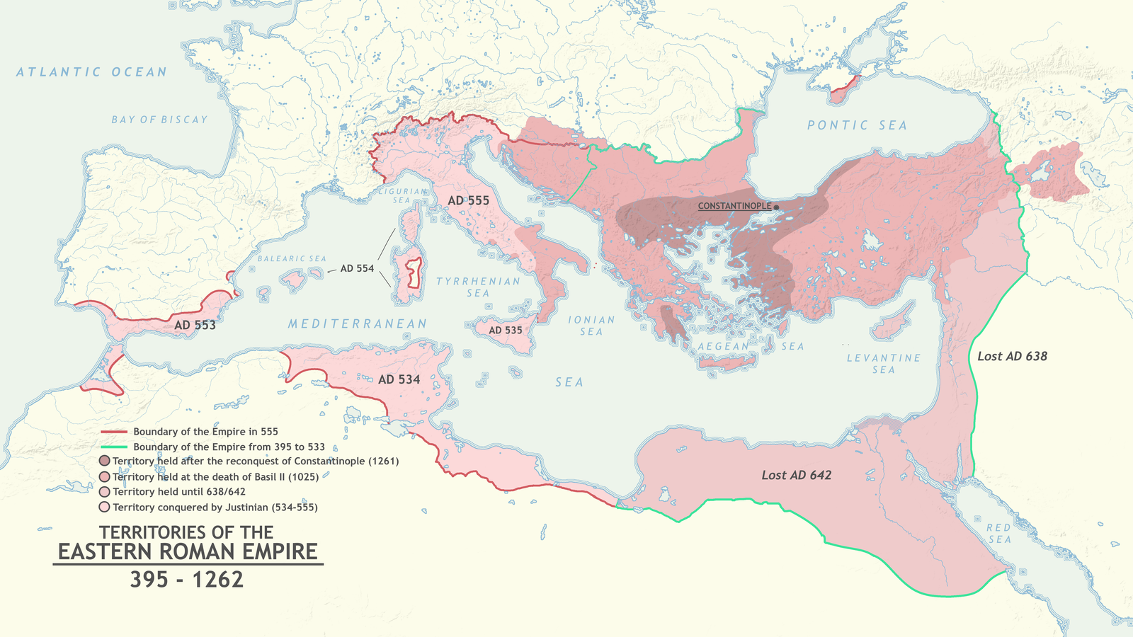 The Byzantine Empire (image credits: wikimedia)