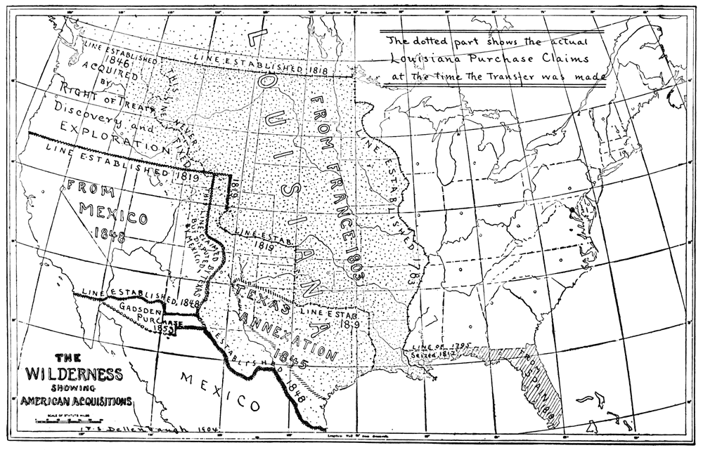 The Louisiana Purchase (image credits: wikimedia)