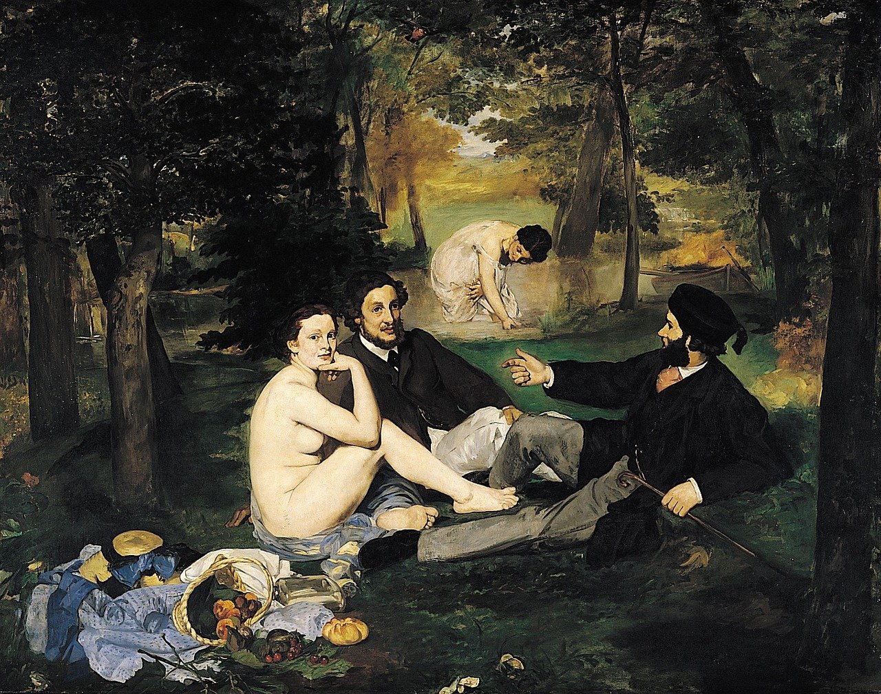 Edouard Manet – Olympia (image credits: pixabay)