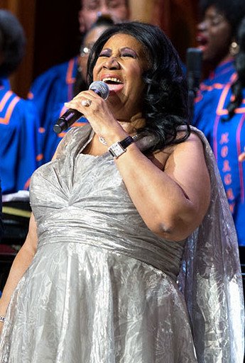 Aretha Franklin – The Queen of Soul for the Obamas (2015) (image credits: wikimedia)