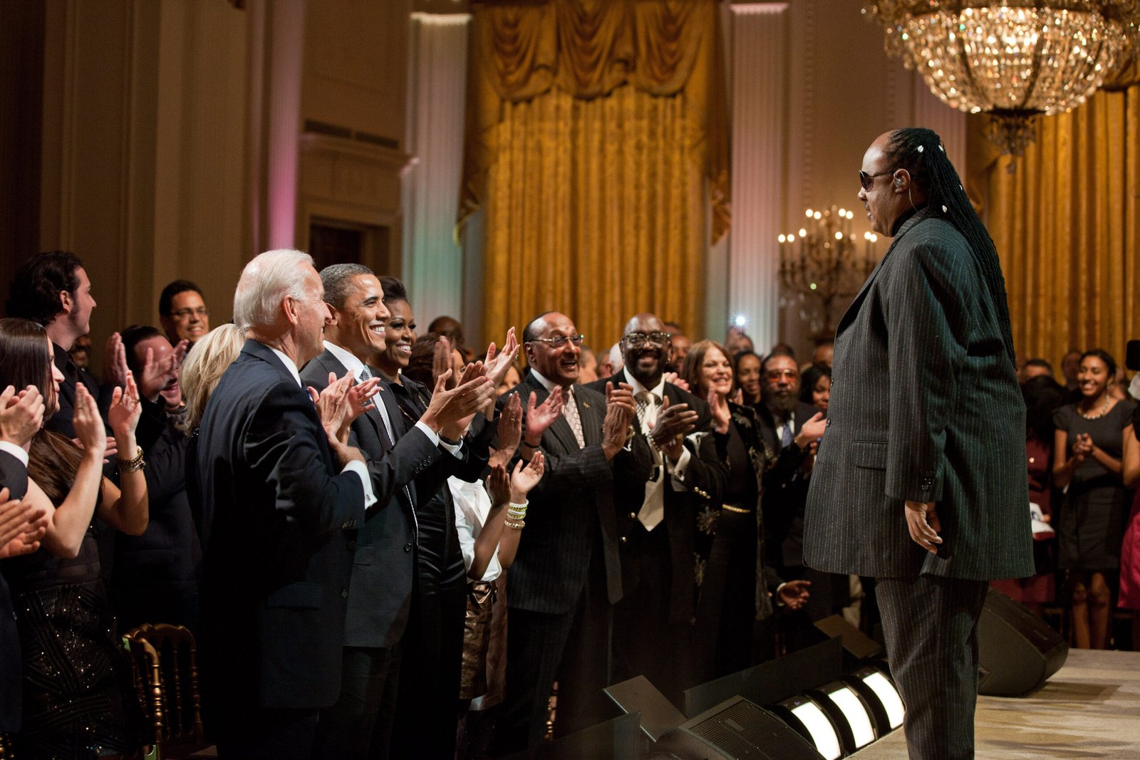 Stevie Wonder – A Voice for Change (Multiple Presidents) (image credits: wikimedia)