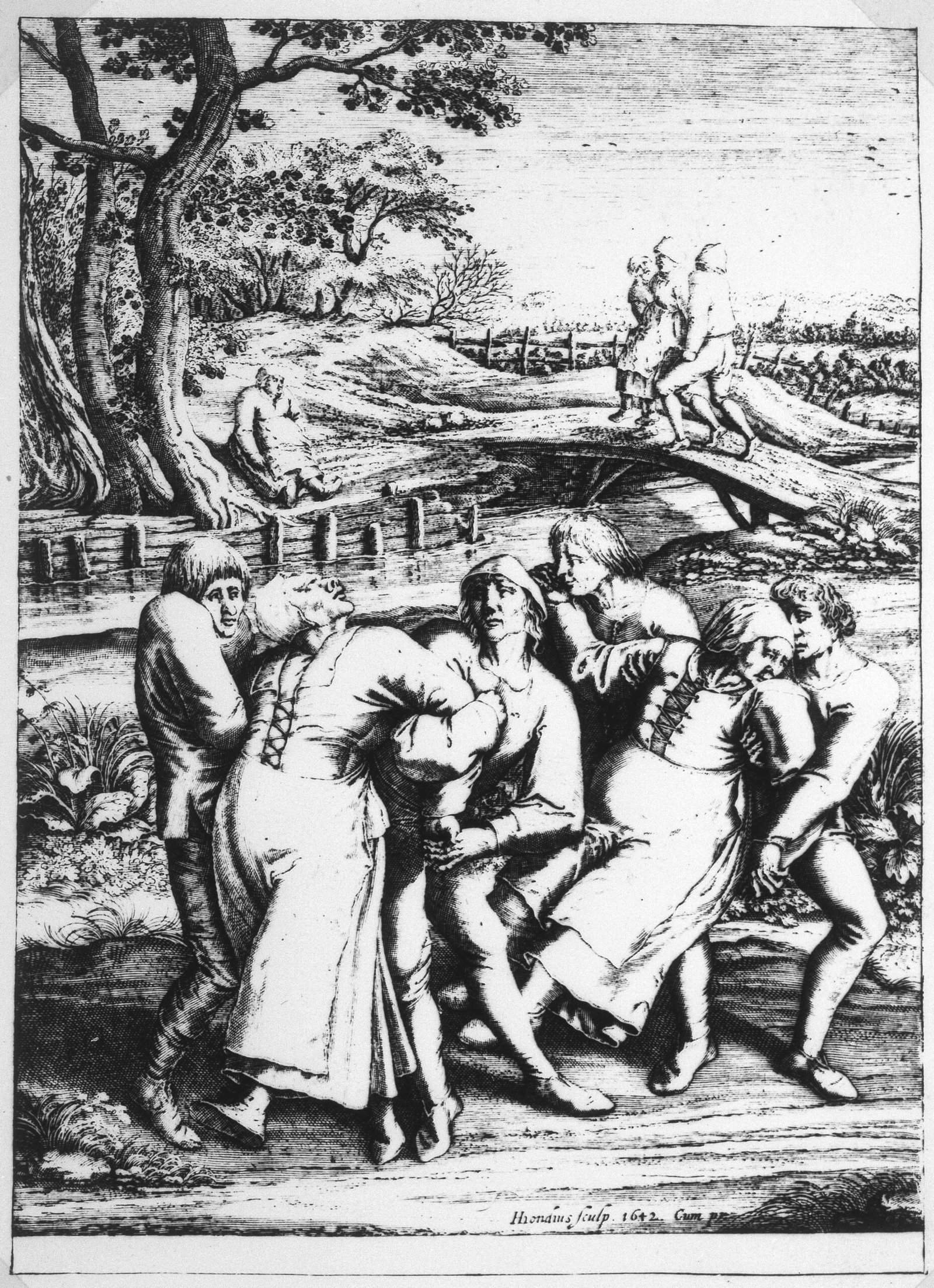 The Dancing Plague of 1518 (image credits: wikimedia)
