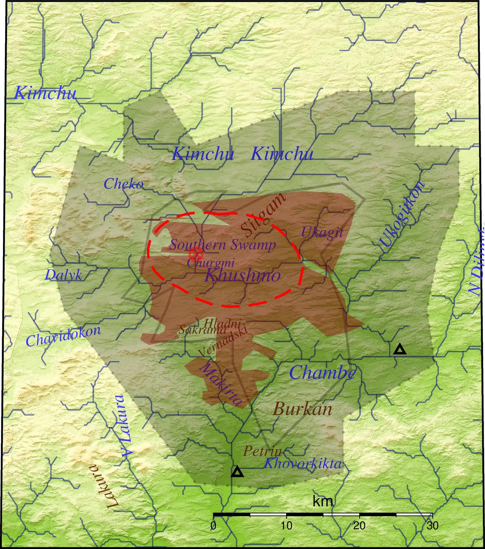 The Tunguska Event (image credits: wikimedia)