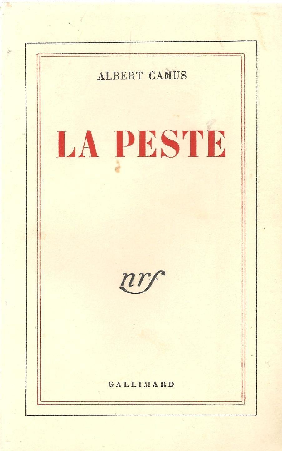 The Plague – Albert Camus (1947) (image credits: wikimedia)
