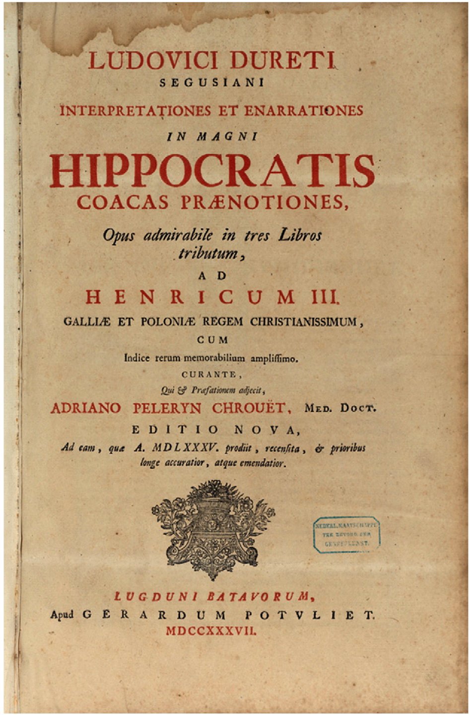 Hippocrates’ Writings: The Dawn of the Scientific Method in Medicine (image credits: wikimedia)
