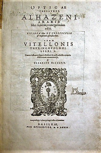 Alhazen’s Book of Optics: The Science of Light Revealed (image credits: wikimedia)