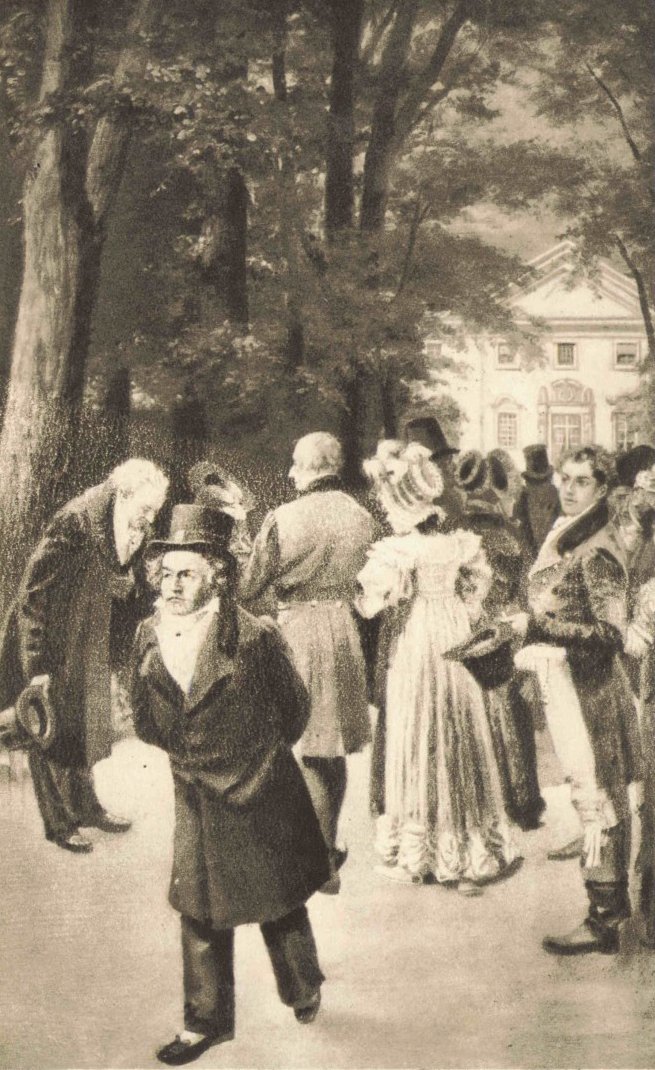 Beethoven & Goethe: A Brief Encounter (image credits: wikimedia)