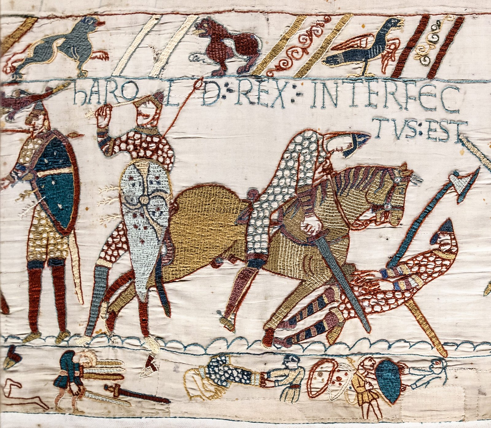 The Bayeux Tapestry: A Medieval Epic in Thread (image credits: wikimedia)