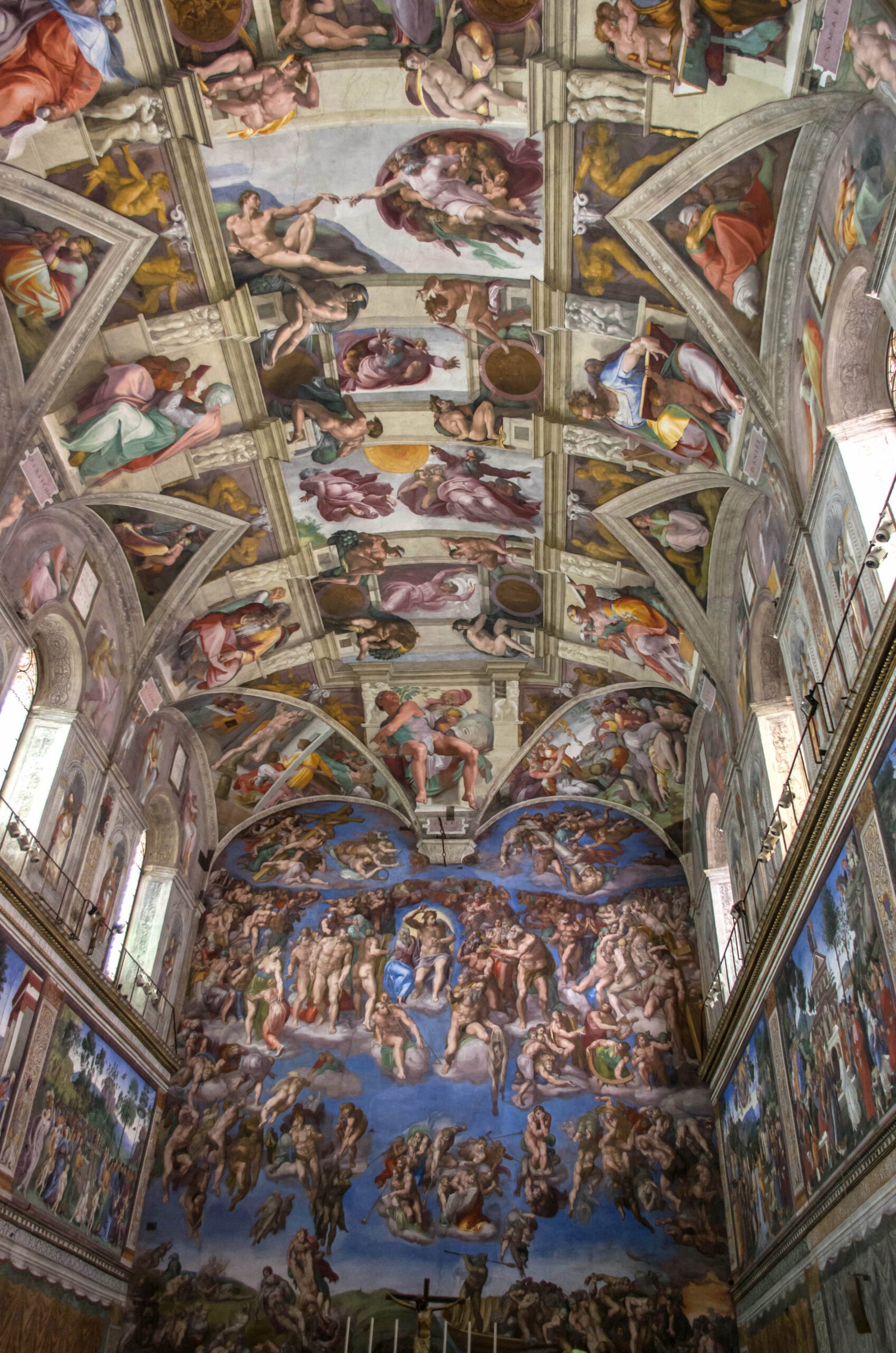 The Sistine Chapel Ceiling: Restoration on the Brink (image credits: wikimedia)