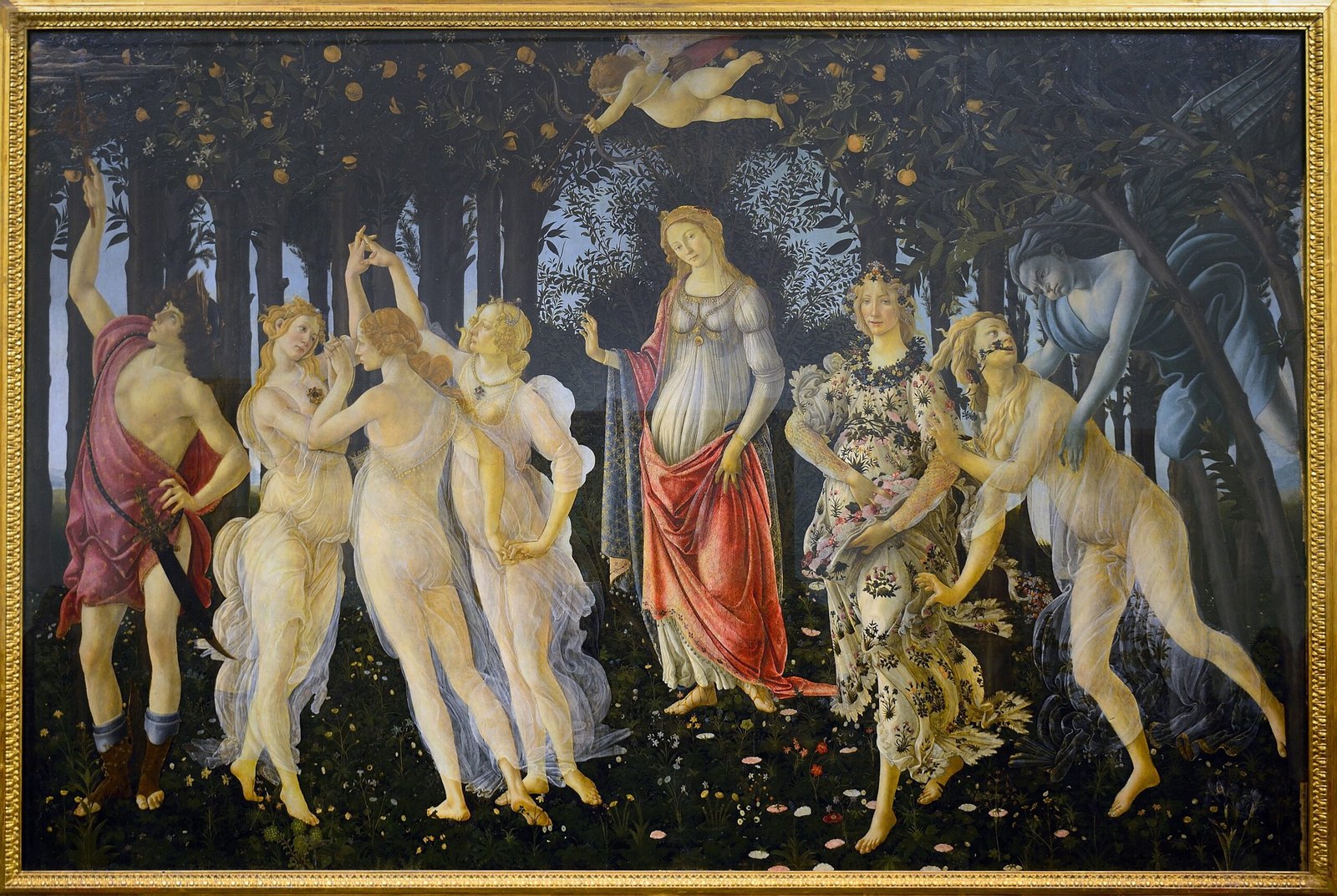 Sandro Botticelli – Primavera (image credits: wikimedia)