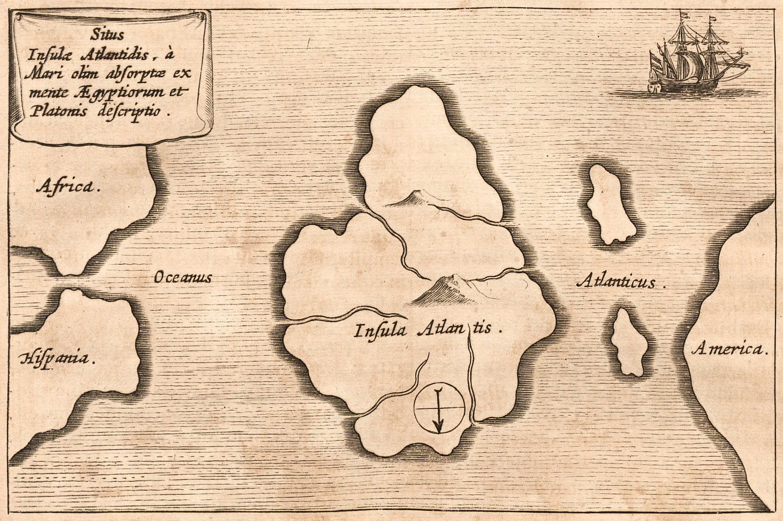 The Lost City of Atlantis (image credits: wikimedia)