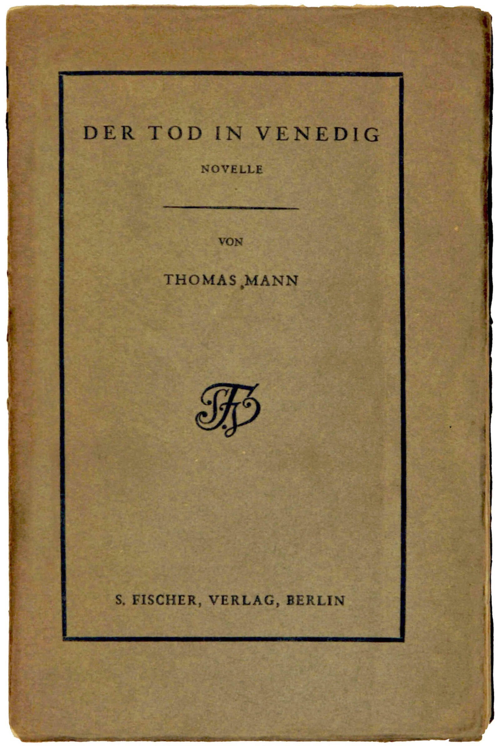 Death in Venice – Thomas Mann (image credits: wikimedia)