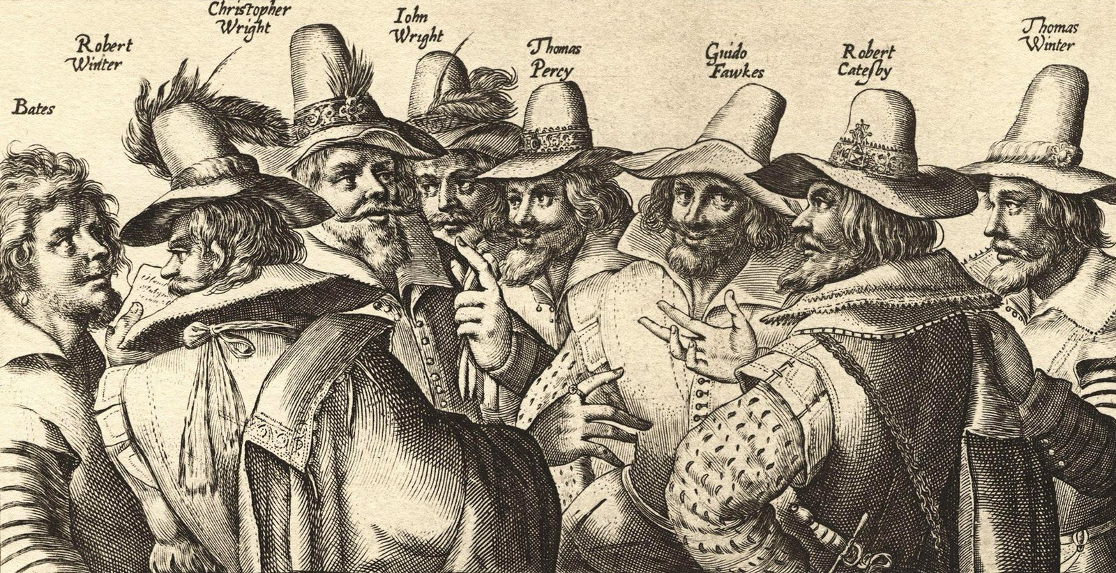 The Gunpowder Plot: Parliament Nearly Blown to Pieces (image credits: wikimedia)