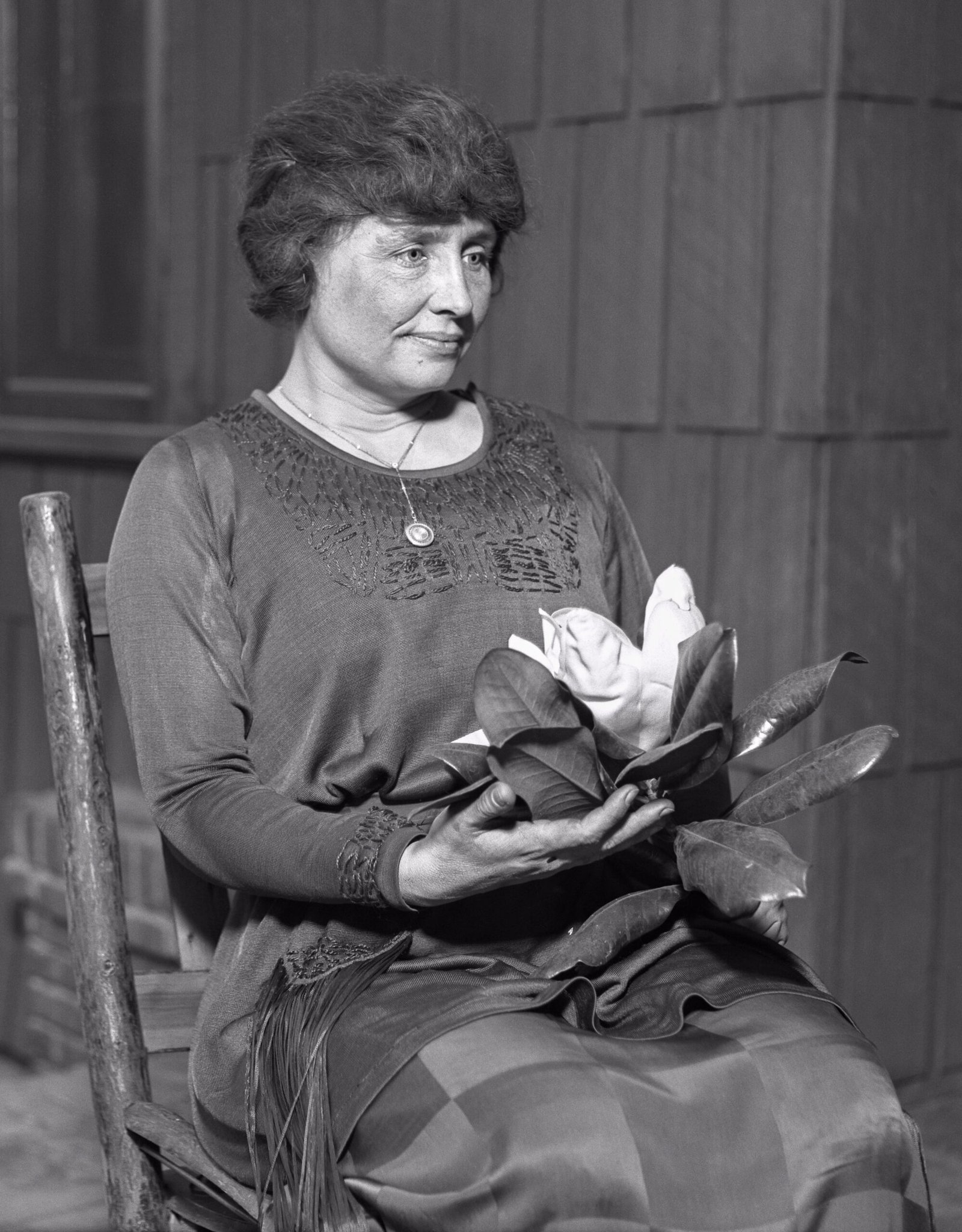 Helen Keller (Blind and Deaf) (image credits: wikimedia)