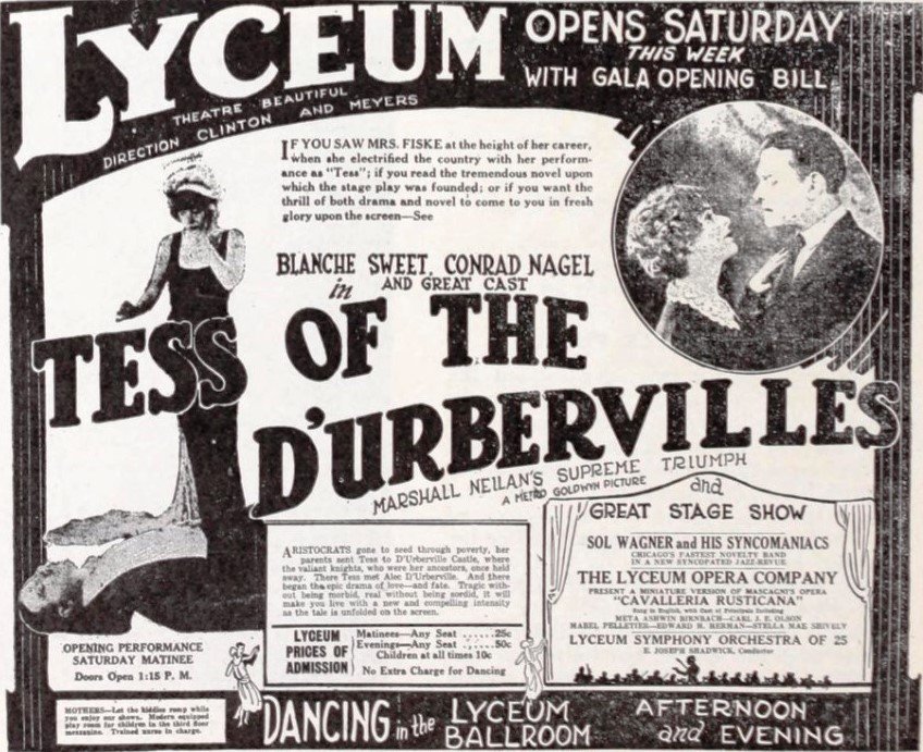 Tess of the d’Urbervilles – Hardy’s Rejected Escape (image credits: wikimedia)