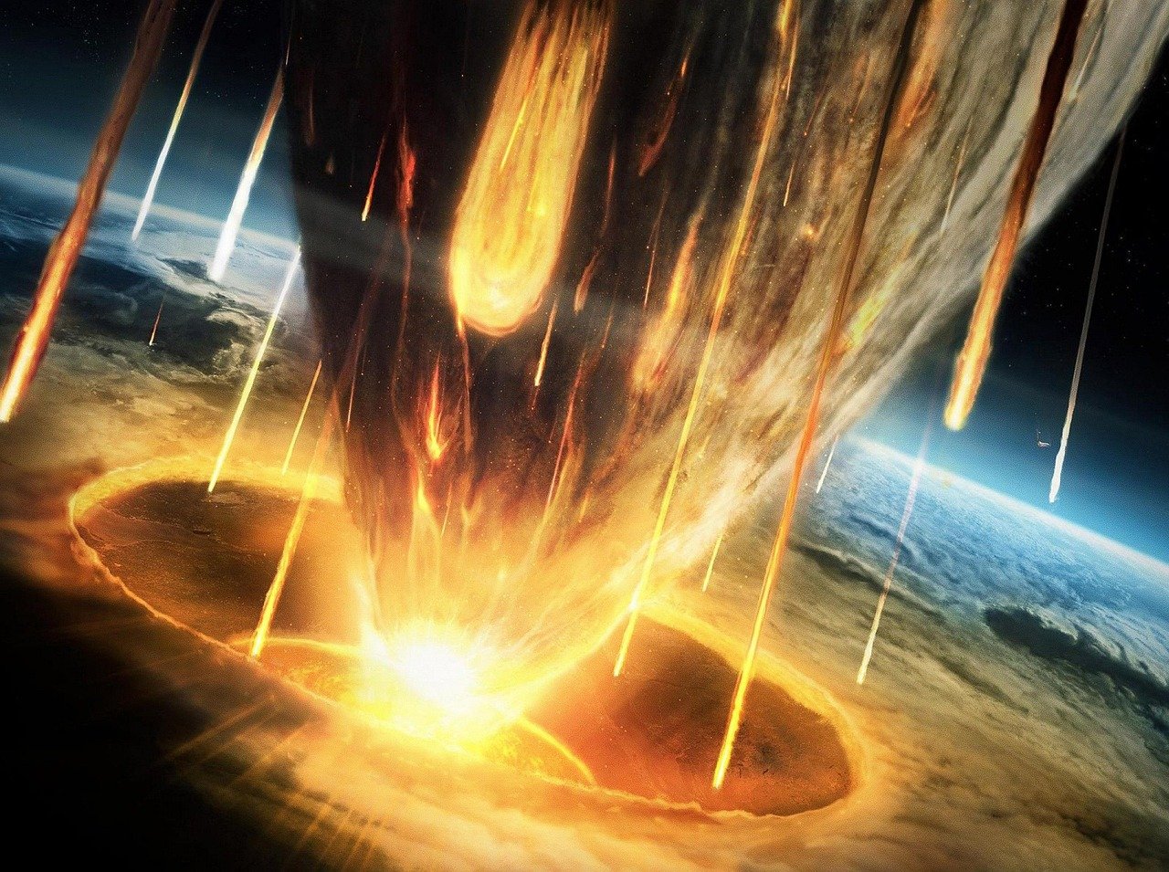 Massive Size of Asteroids – Deep Impact (image credits: pixabay)
