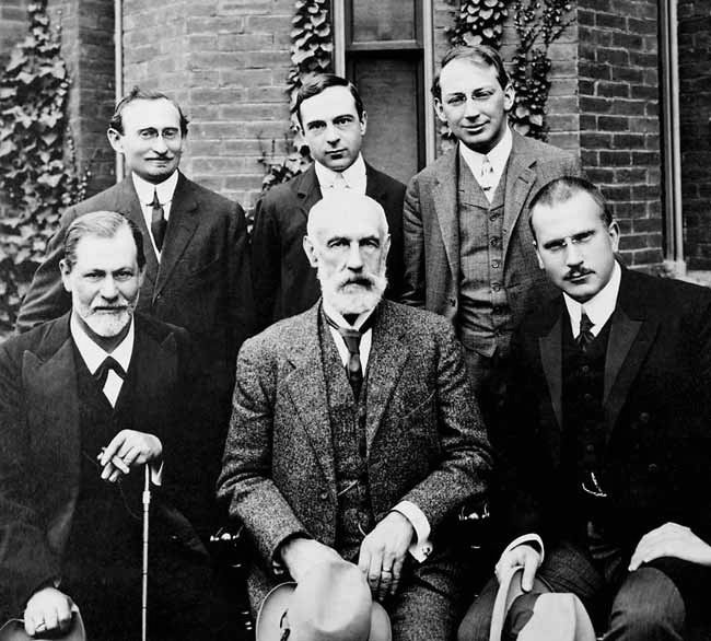 Freud vs. Jung (image credits: wikimedia)