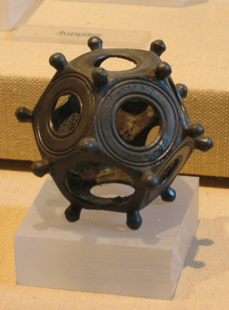 Roman Dodecahedrons (image credits: wikimedia)