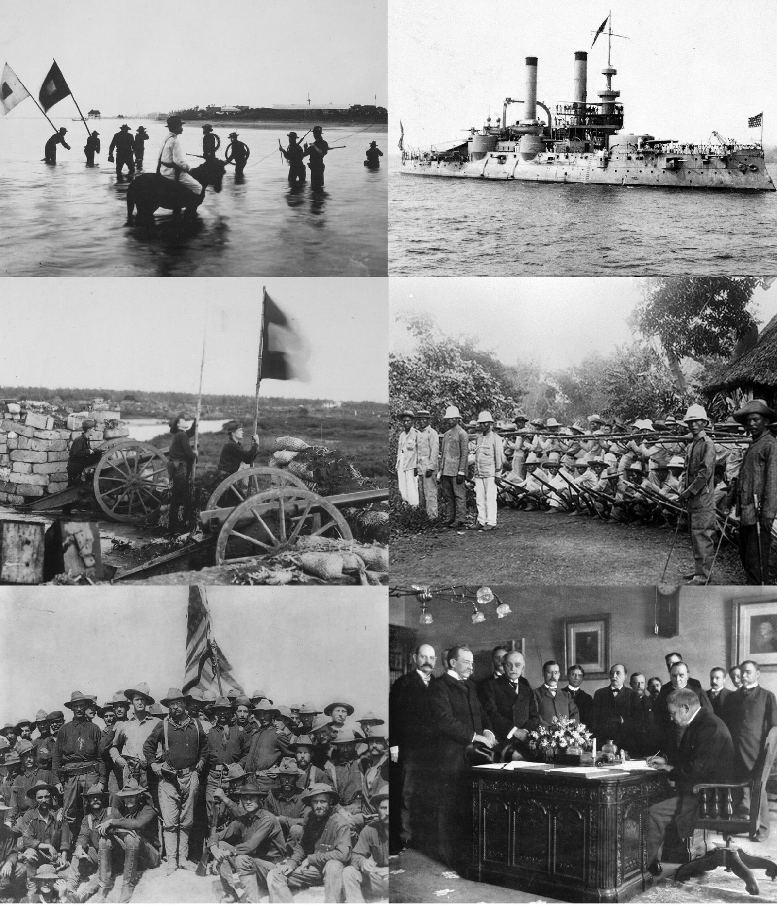 The Spanish-American War (1898) (image credits: wikimedia)