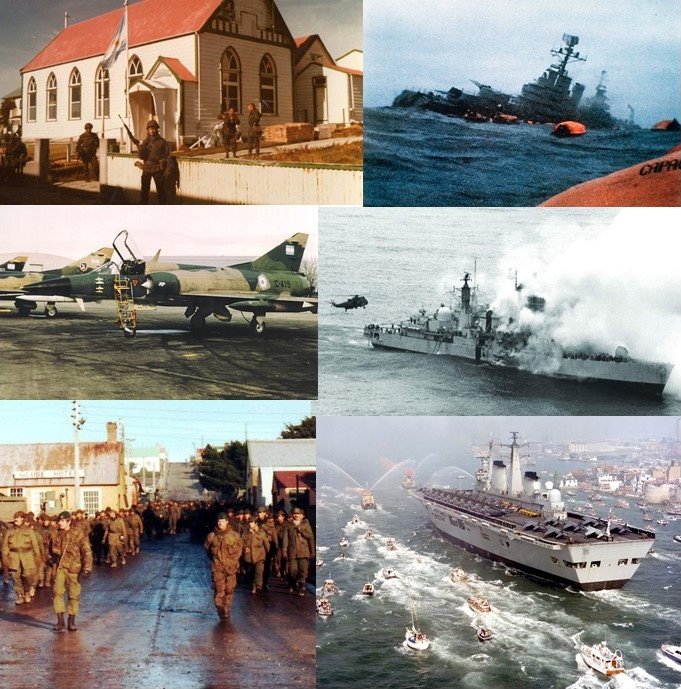 The Falklands War (1982) (image credits: wikimedia)