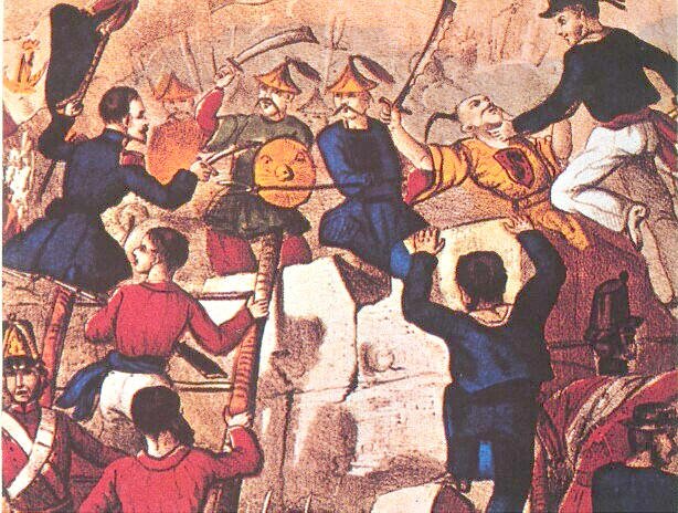 The Opium Wars (1839–1842, 1856–1860) (image credits: wikimedia)