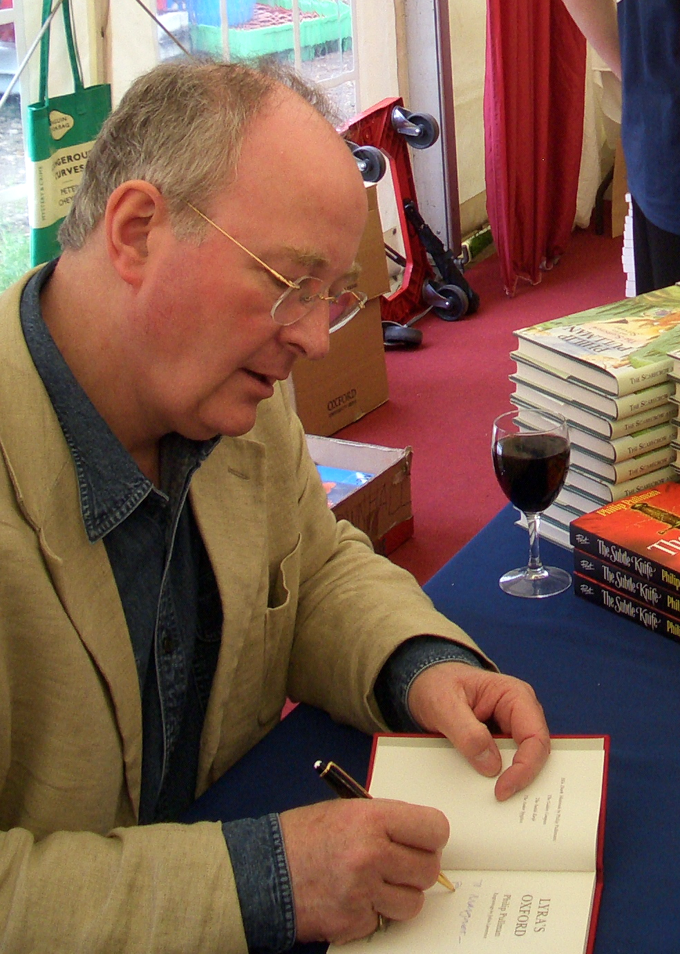 His Dark Materials by Philip Pullman (image credits: wikimedia)