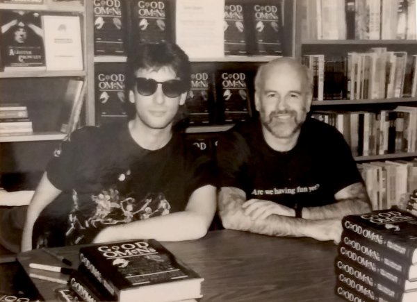 Good Omens by Neil Gaiman and Terry Pratchett (image credits: wikimedia)