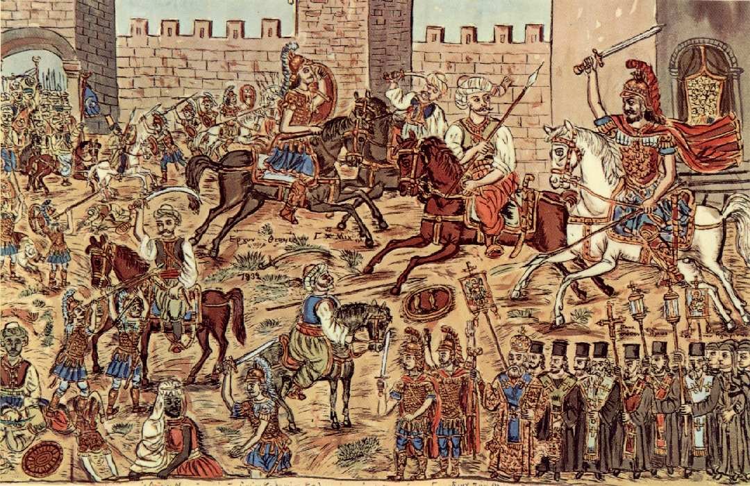 The Fall of the Roman Empire (476 CE) (image credits: wikimedia)