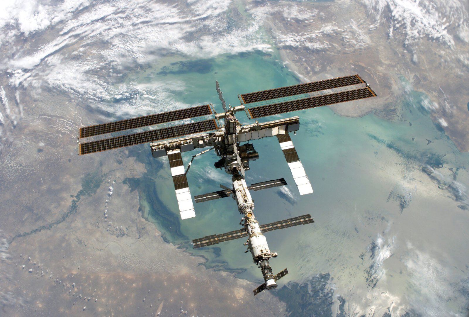 The International Space Station: Our Home in Space (image credits: wikimedia)
