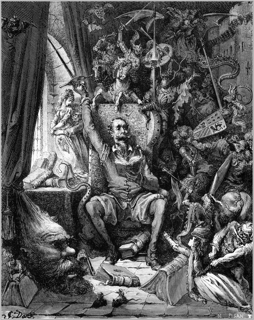 Miguel de Cervantes – Don Quixote (1605) (image credits: wikimedia)