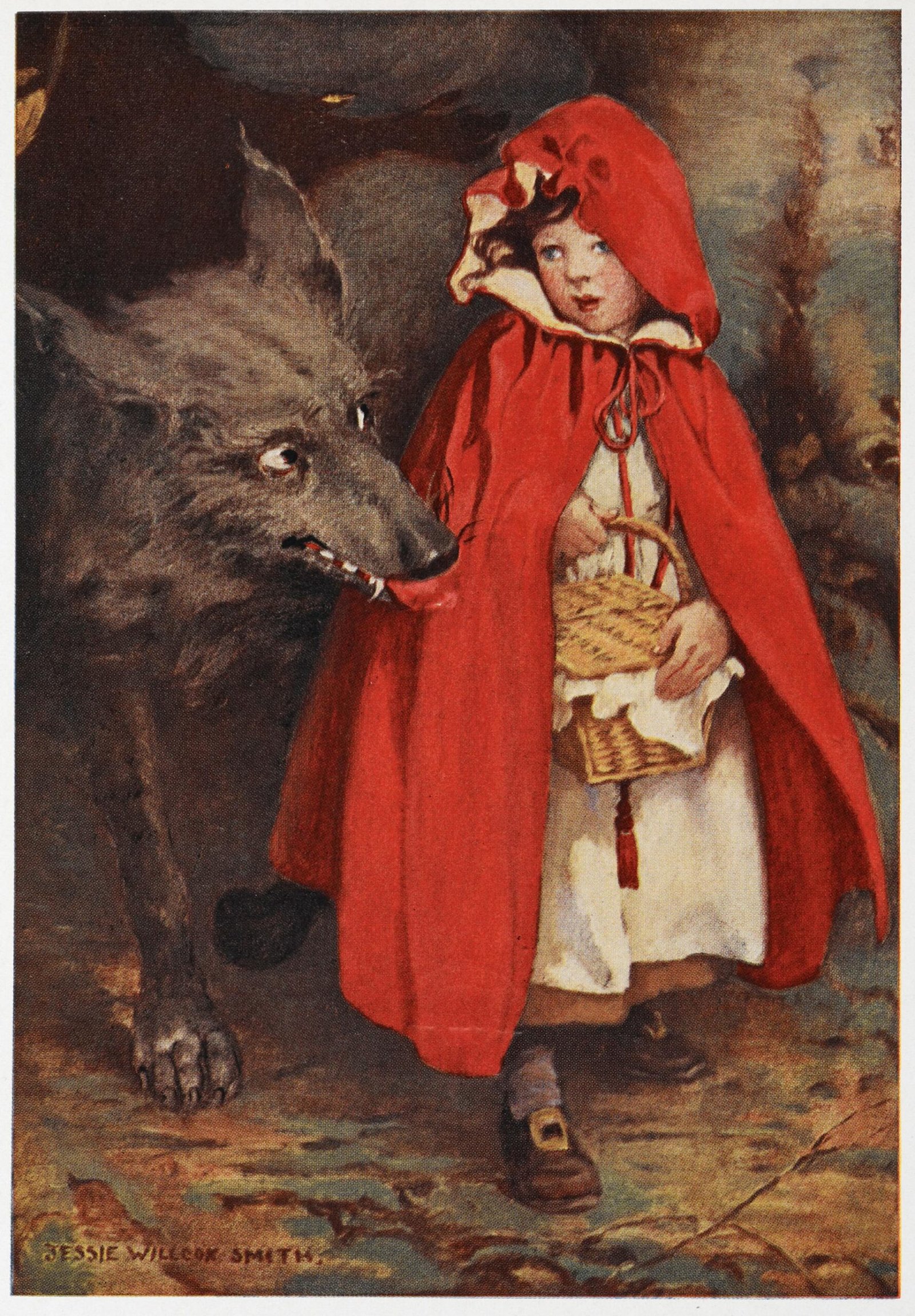 Red Riding Hood – Charles Perrault (image credits: wikimedia)